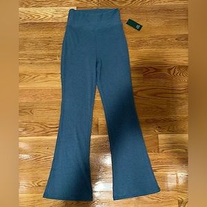 Wild fable Dark Blue Ribbed Flare Foldover Pants!!